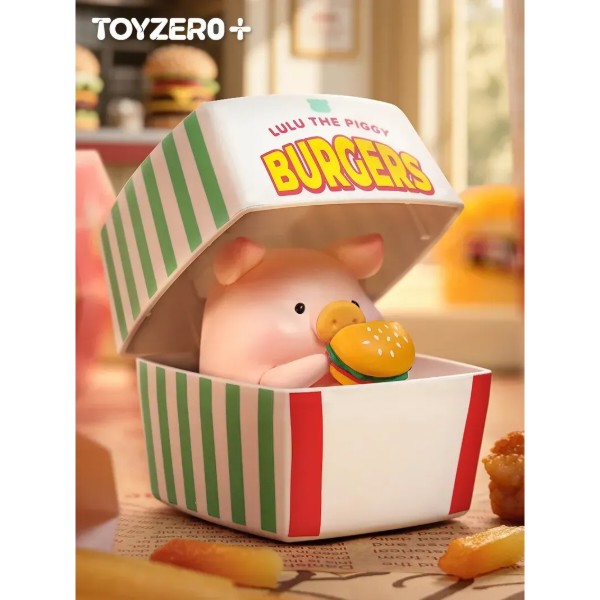 Фото - Коллекционная фигурка 10/10 Toys LuLu the Piggy серія Burger Express Movable Series в ассортименте (LULU1310)